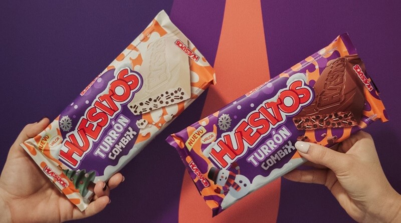 Huesitos reinventa el turrón con su nueva versión Combix