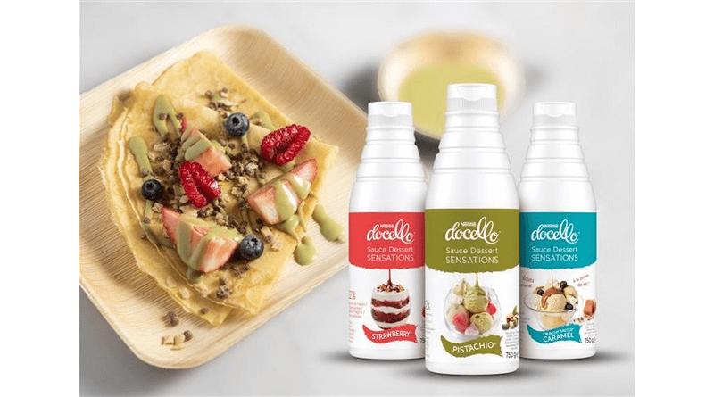 Llega Nestlé Docello, nuevas salsas dulces creadas para la restauración