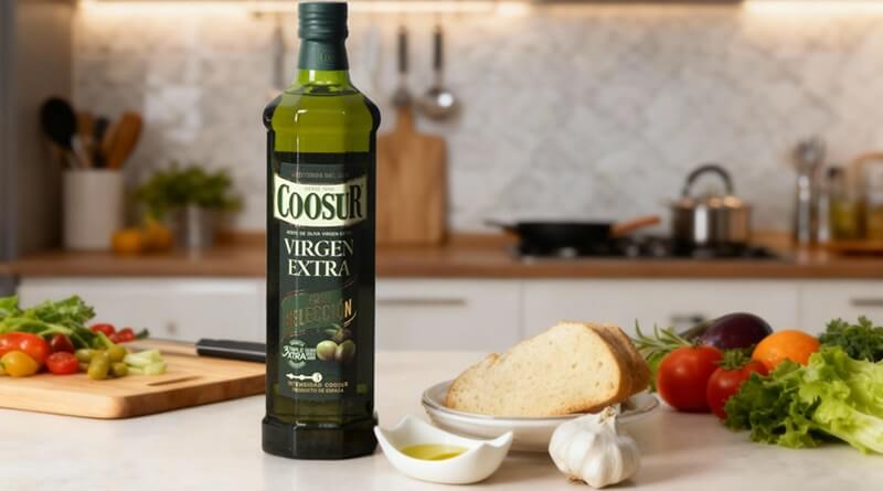 Coosur amplia su gama de Virgen Extra en vidrio con su nueva botella octogonal de 750 ml