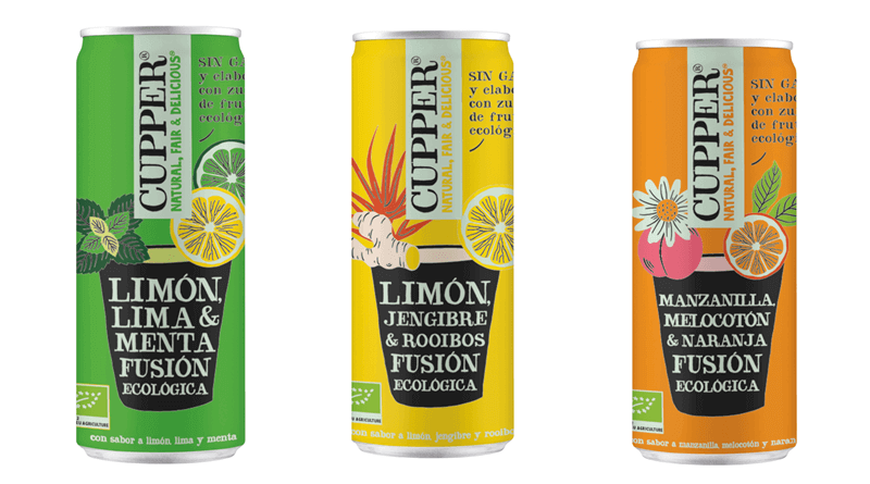Cupper se adelanta al verano con sus nuevas infusiones frías