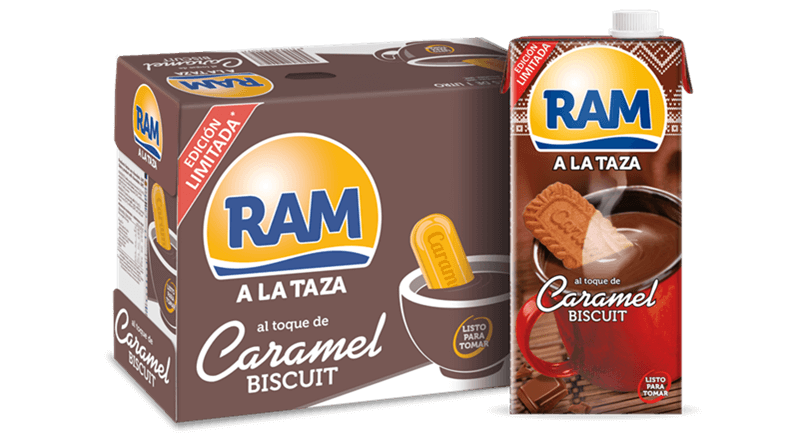 RAM lanza Chocolate a la taza al toque de Caramel Biscuit