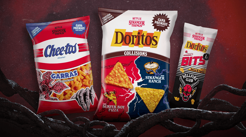 Doritos lanza nuevos snacks inspirados en la serie Stranger Things
