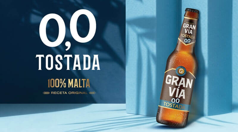 Cervezas Gran Vía impulsa su gama sin alcohol con el lanzamiento de la nueva 0,0 Tostada