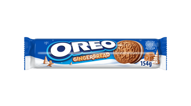 OREO se viste de Navidad con su nueva edición limitada Gingerbread