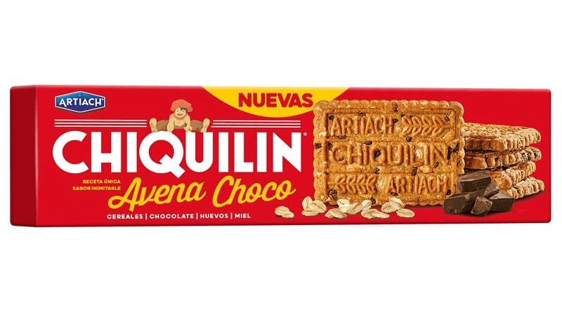 Nuevas Chiquilín Avena con pepitas de Chocolate