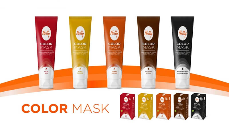 Las Color Mask de Nelly,  la solución ideal para teñir de forma temporal el cabello