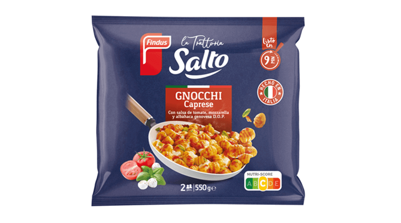 Findus Salto amplía su gama  con recetas italianas