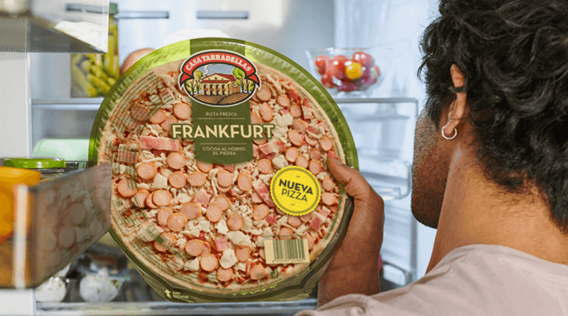 Casa Tarradellas presenta su nueva Pizza Frankfurt
