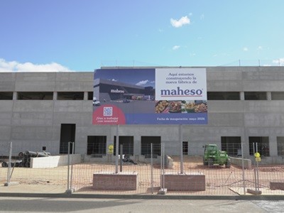 Maheso avanza en la construcción de su planta de Soria