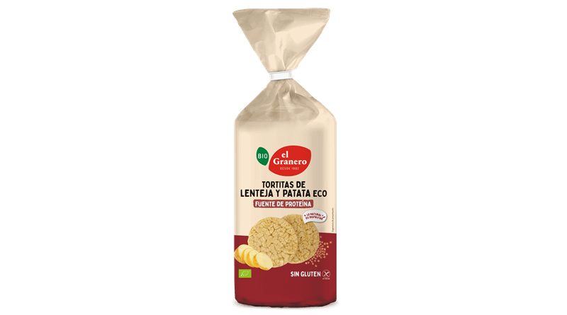 Nuevas tortitas de lenteja y patata de El Granero
