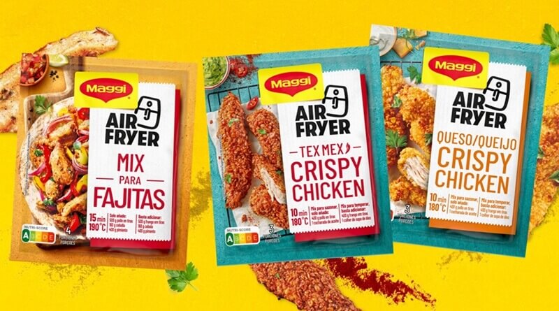 Maggi lanza una innovadora gama para air fryer
