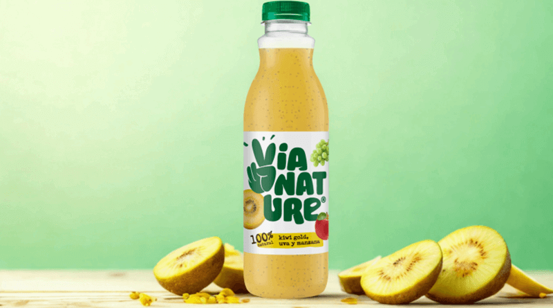 Vianature presenta su nuevo zumo de Kiwi Gold