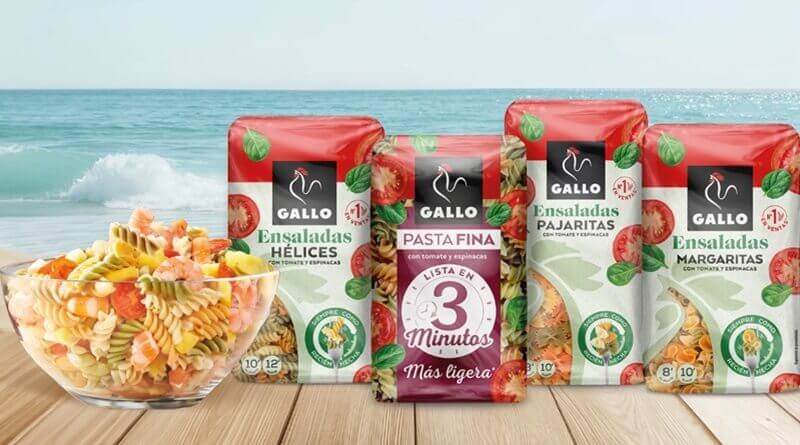 Pasta Fina de Gallo, ideal para ensaladas frescas y lista en 3 minutos