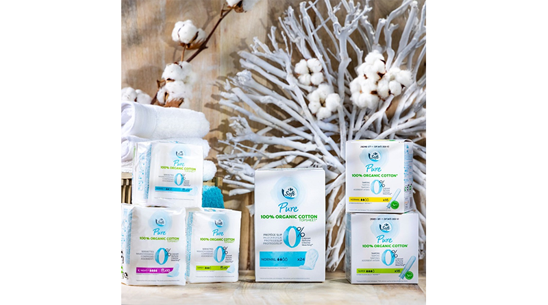 Carrefour lanza la marca Soft Pure con una nueva gama de higiene femenina