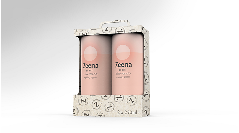 Zeena completa su colección de garnachas con un suave y elegante rosado