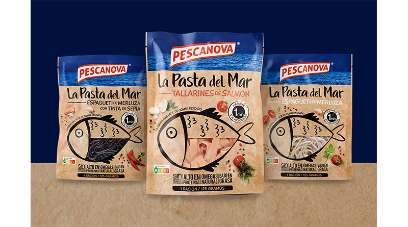 Pescanova presenta “La Pasta del Mar”, su primera innovación con Ángel León