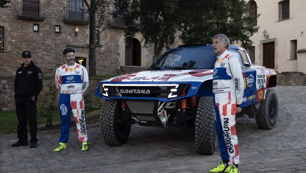 Estanfi Automoción acompaña el renacimiento de la marca Santana en el Rally Dakar
