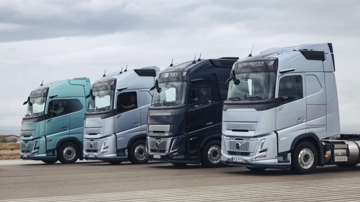 Volvo repite como líder del mercado español de camiones pesados con una cuota 