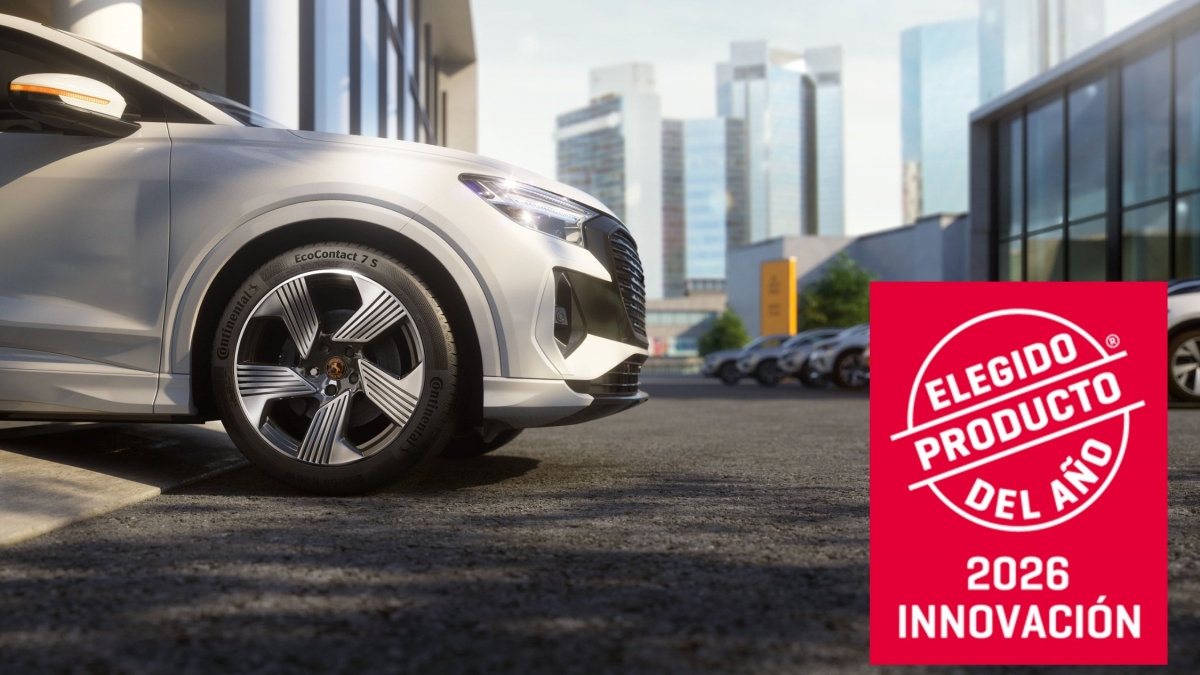 Continental, ganador del premio Producto del Año en innovación por cuarto año consecutivo, con su neumático EcoContact 7