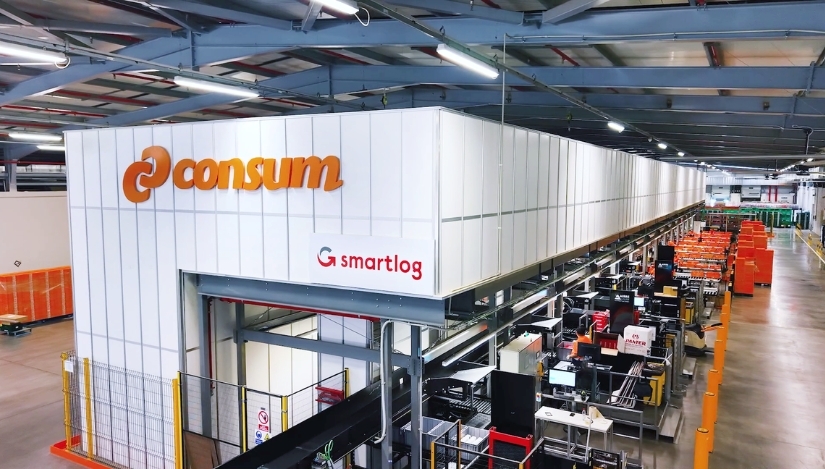 Consum automatiza su plataforma logística de Murcia con el sistema AutoStore de Smartlog