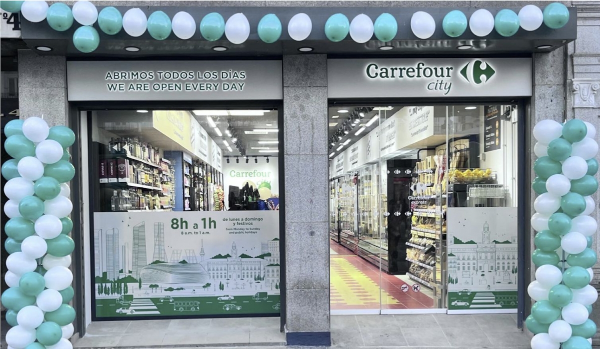 Fachada Carrefour City Puerta del Sol (Madrid).
