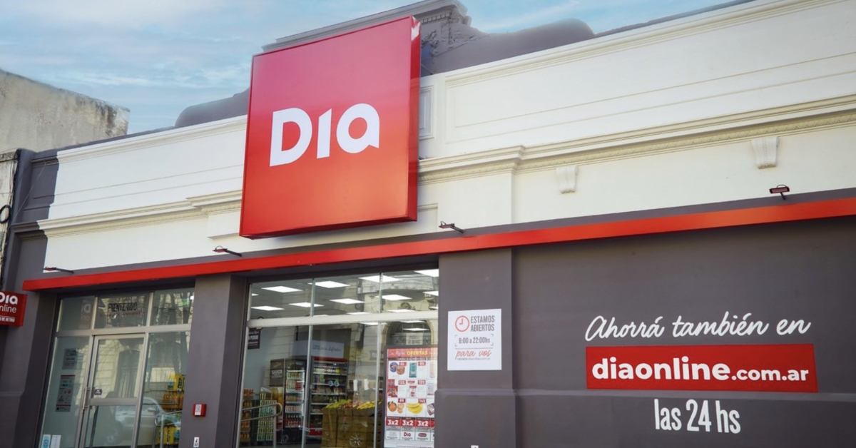 Tienda de Dia en Buenos Aires.