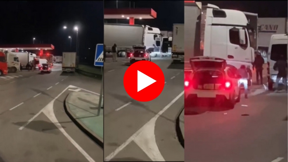 Un grupo de ladrones agrede a un camionero tras cortar la lona y robar mercancía de su vehículo