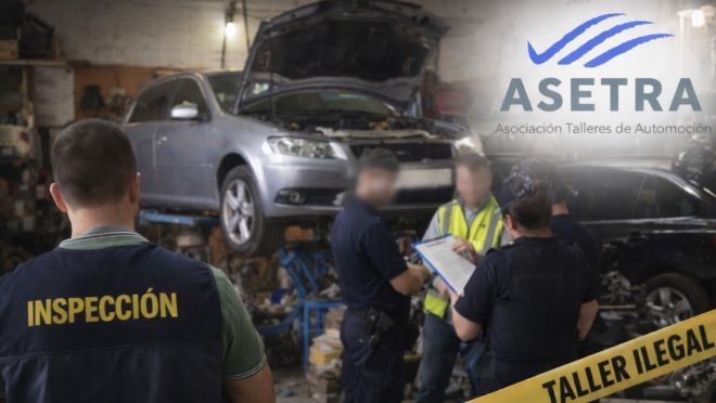 Asetra y administraciones activan un plan de acción para erradicar los talleres ilegales