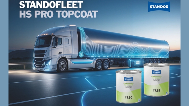 Axalta pone a la venta en Europa su nuevo acabado Standofleet HS Pro Topcoat para vehículo industrial