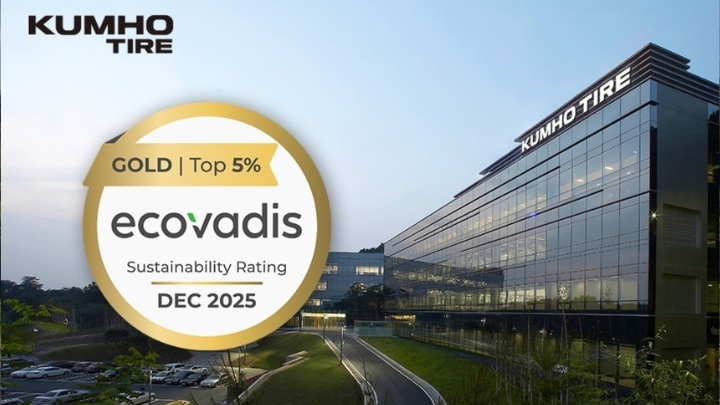 EcoVadis reconoce los avances en sostenibilidad y gestión ética de Kumho Tire 