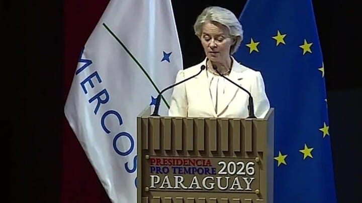 La presidenta de la Comisión Europea, Von der Leyen.
