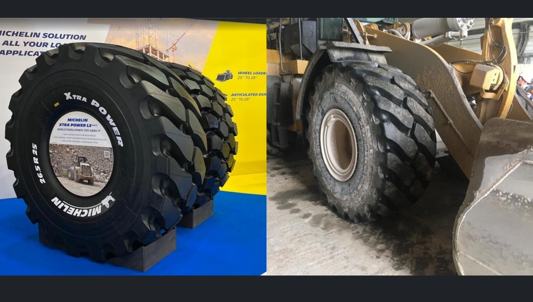 Michelin lanza una nueva dimensión para cargadoras de gran capacidad: el Xtra Power L5 26.5 R25