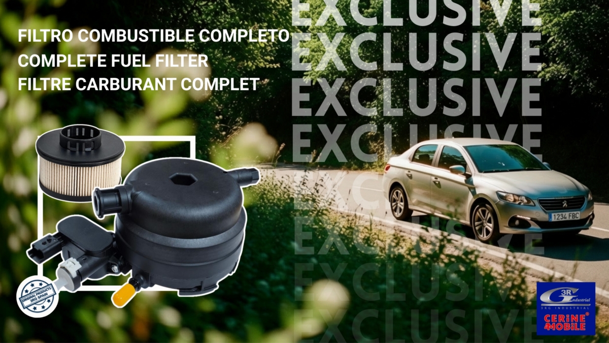 Evita averías costosas: el filtro de combustible completo de 3RG Industrial