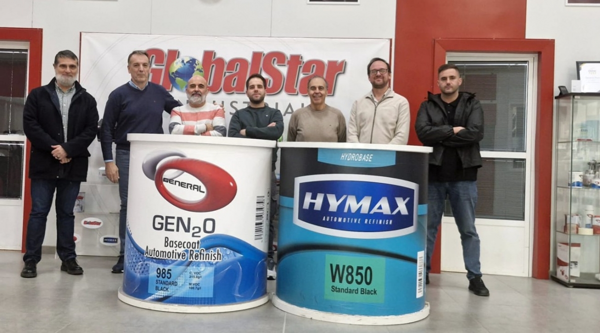 El equipo de pintura de Cesvimap conoce en detalle la gama Globalstar 