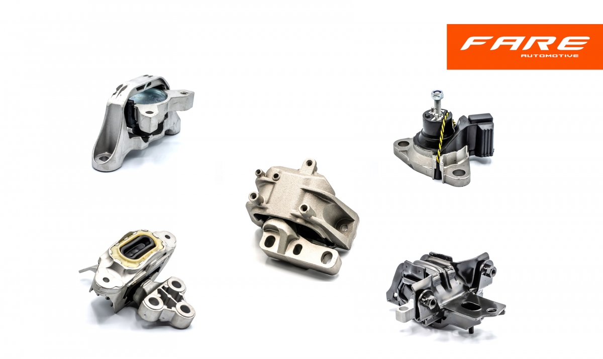 Fare refuerza su gama de soportes de motor para vehículos electrificados y asiáticos