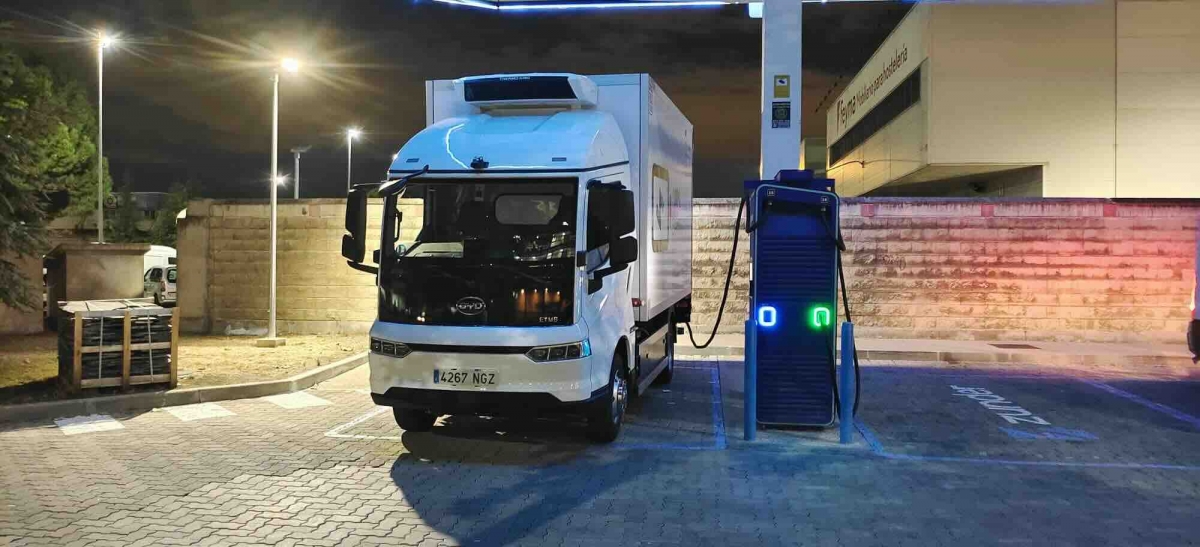 El ETM6 ha demostrado soportar una velocidad de carga de 126 kW.