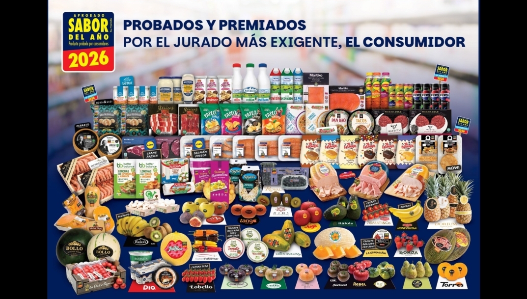 Sabor del Año 2026 distingue a 89 productos de alimentación 