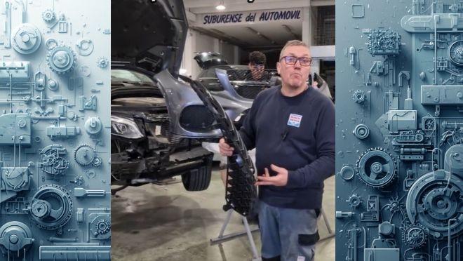 Un mecánico destapa el lío de las parrillas AMG falsas: 