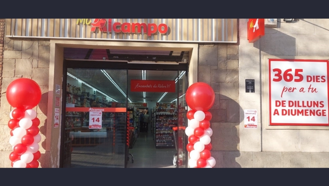 Alcampo suma 54 franquicias en Cataluña con un nuevo supermercado en Barcelona