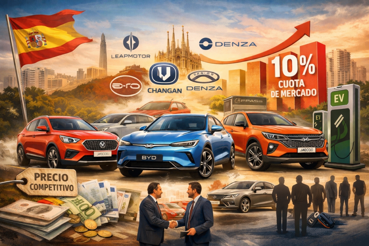 Más tecnología y menos precio: así seducen los coches chinos al comprador español y ya suponen una de cada diez ventas