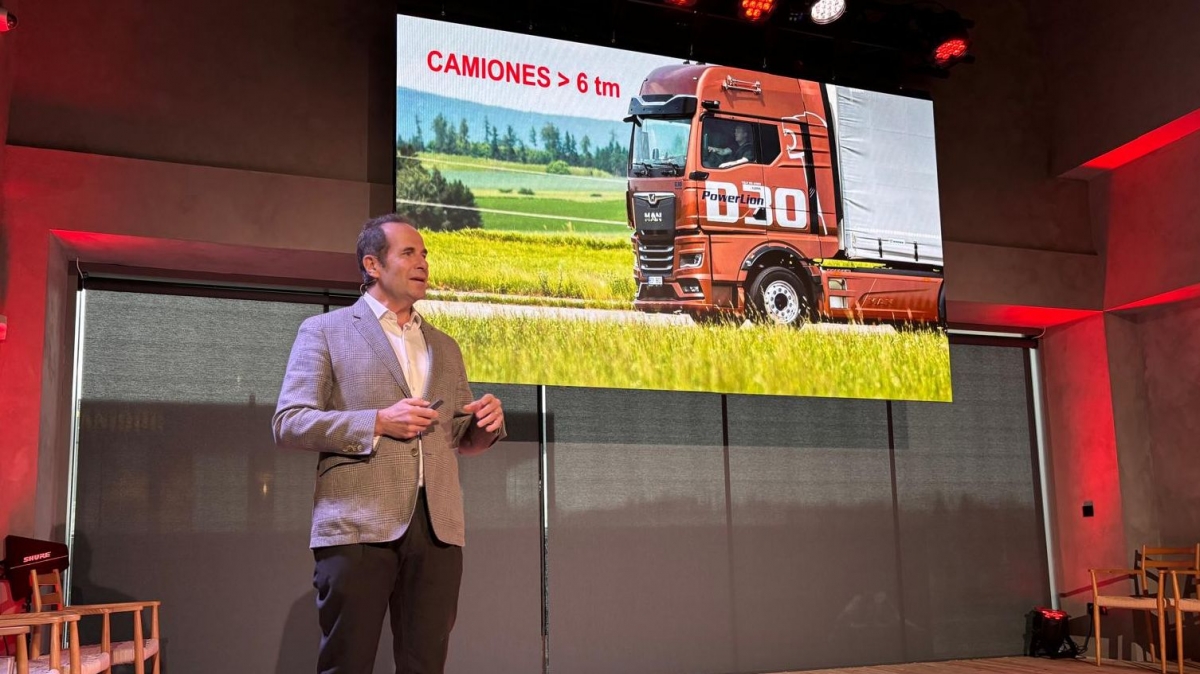 Stéphane de Creisquer, director general de MAN Truck & Bus Iberia.