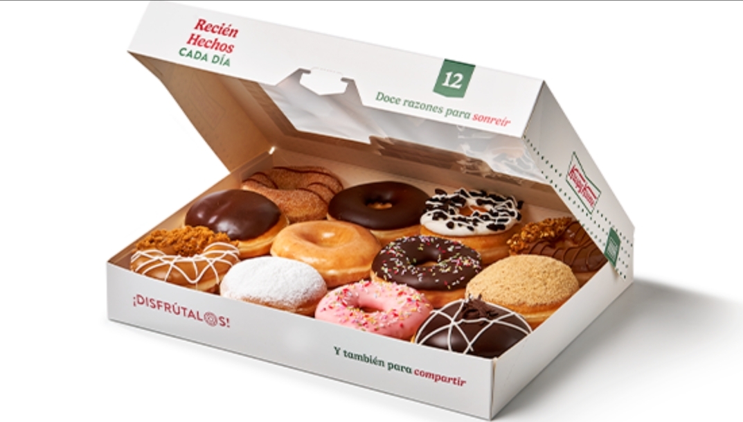 Krispy Kreme lanza su servicio de delivery en Madrid