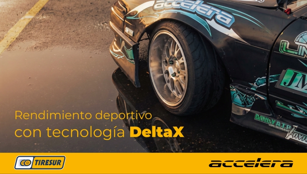 Tiresur implanta la tecnología de fabricación digital DeltaX en sus neumáticos Accelera