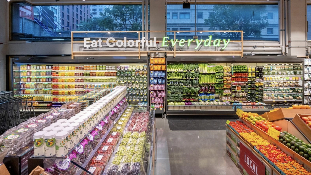 Frutería de Whole Foods Market.
