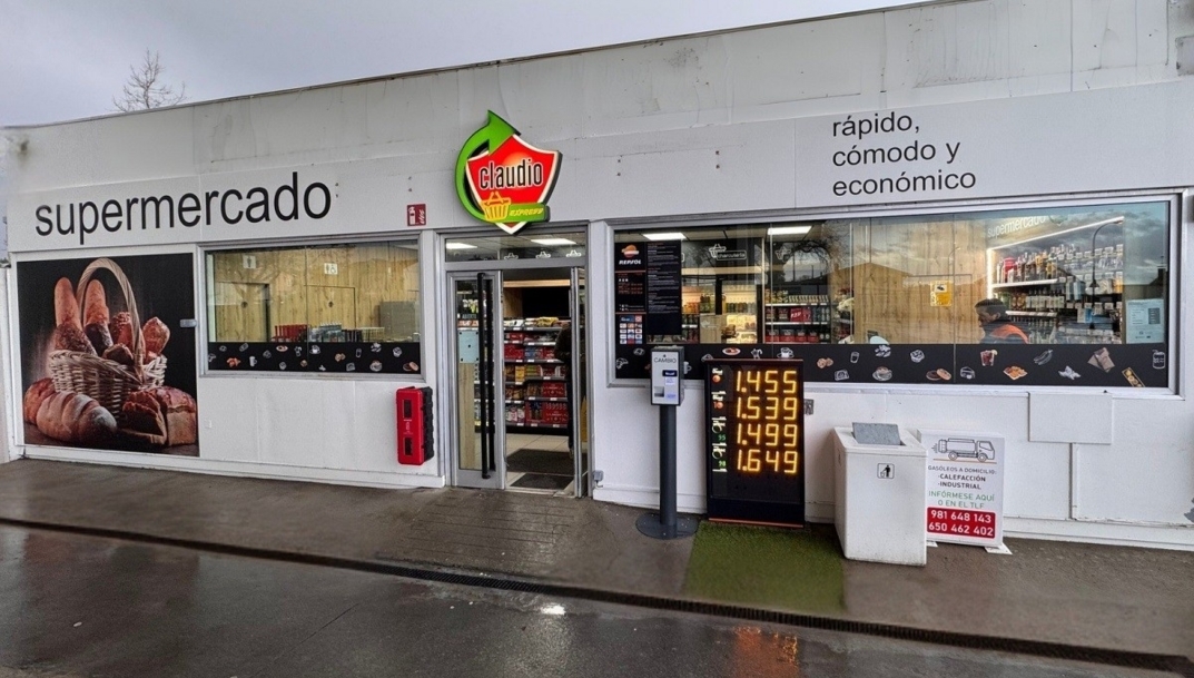 Gadisa Retail amplía su franquicia Claudio Express con una apertura en Bastiagueiro (A Coruña)