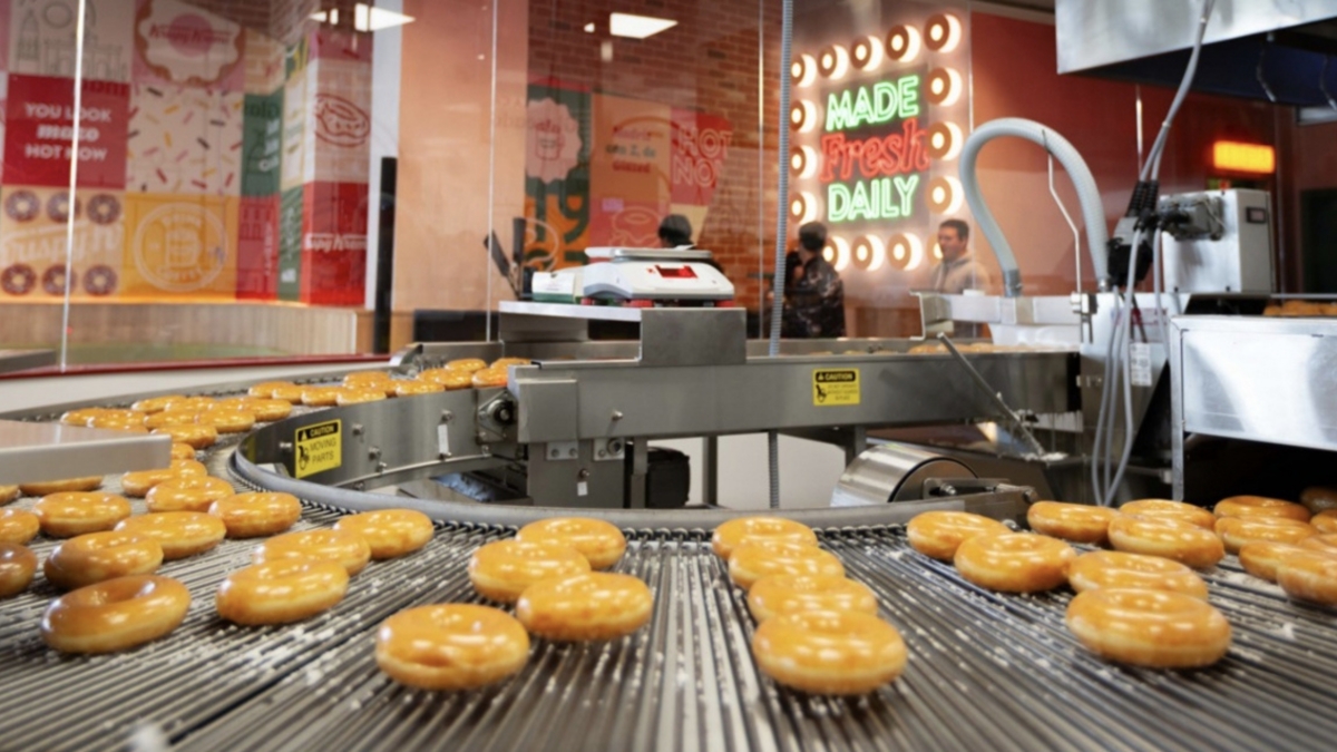 Dónuts de Krispy Kreme.