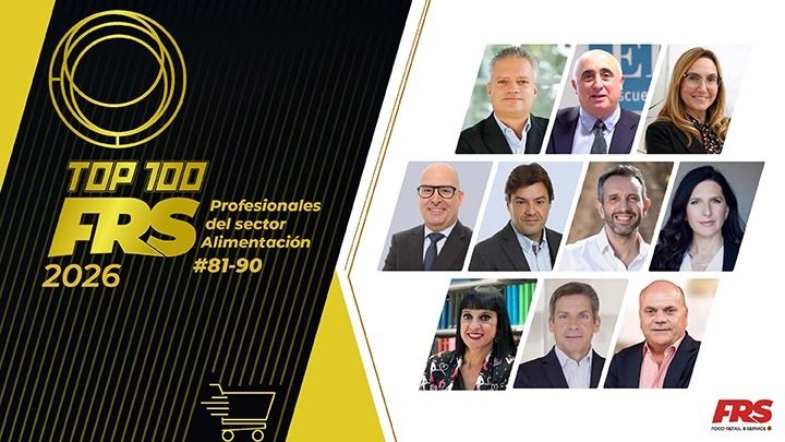 Cuenta atrás del TOP 100 FRS: conoce a los profesionales FMCG destacados del puesto 81 al 90