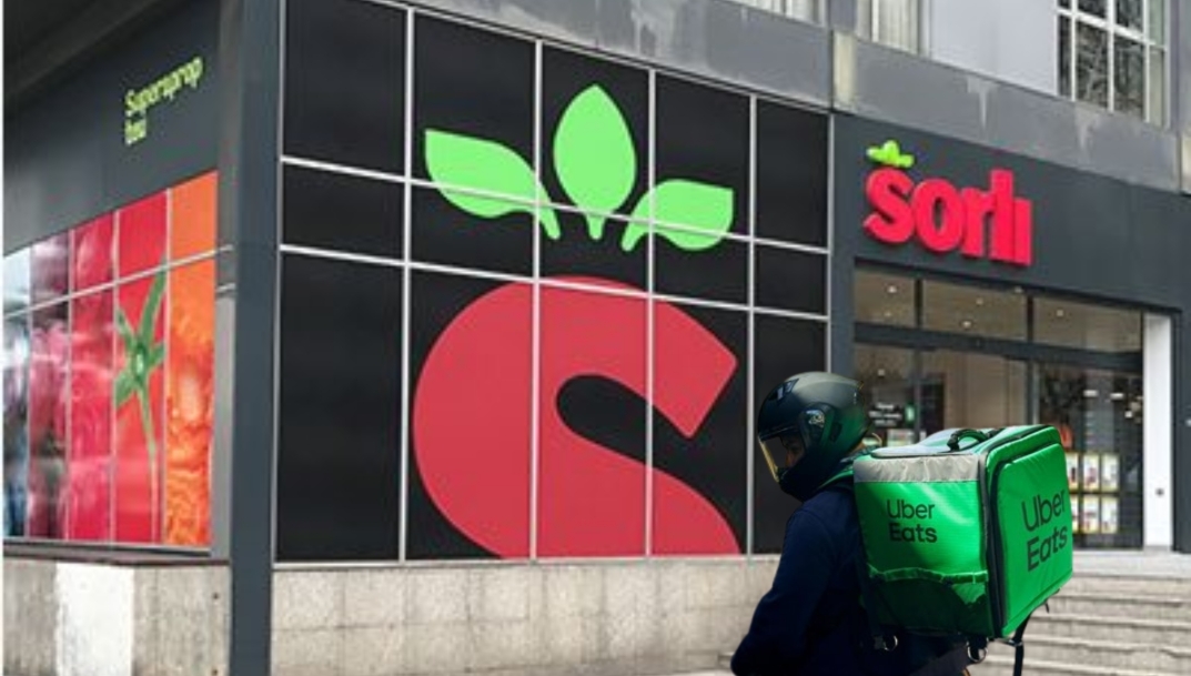 Sorli se alía con Uber Eats en Cataluña para el reparto de la compra diaria