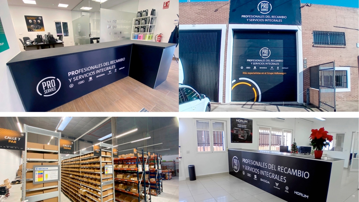 PRO Service refuerza su cercanía al taller en Castilla-La Mancha con nuevos puntos de venta en Toledo y Albacete
