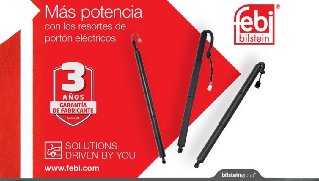 febi presenta nueva gama de resortes eléctricos para portón 